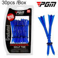 30pcs /Box PGM QT025 Golf Tee Limit Ball Studs With Adjustable Height of 83mm(Blue)