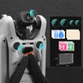 For DJI Mini 4 Pro Sensor / Lens Tempered Film Anti-scratch Protector, Spec: 2 Sets