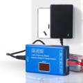 Li-Ion Battery LED Digital Display Balance Charging Case With Power Supply, US Plug(Blue)