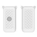 For Apple Vision Pro Battery Protective Case Silicone Cover(White)