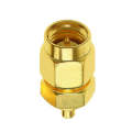 SMA Male To  MMCX Male Coaxial Adapter Kit Brass Coaxial Connector RF Antenna Adapter