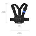 TELESIN S2-CGP-01 Quick-Release Vest Chest Strap Sports Camera Accessories