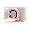 For Canon SX730/SX740 Soft Silicone Protective Case, Color: Jelly Pink