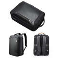 Bopai 61-19011 Large Capacity Waterproof Travel Laptop Backpack With USB+Type-C Port(Black)