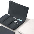 Multi-layer Waterproof and Shock-absorbing Laptop Sleeve Laptop Storage Bag, Size: 13 inch(Black)