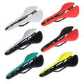 TOSEEK Mountain Bike Saddle Road Bicycle Seat Accessories, Color: Black