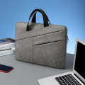 BUBM Portable Computer Bag Notebook Business Travel Bag, Size: 14 inch(Dark Gray)
