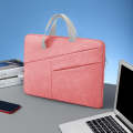 BUBM Portable Computer Bag Notebook Business Travel Bag, Size: 14 inch(Pink)