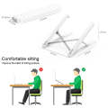 Folding Portable Lifting Desktop Cooling Height Angle Adjustable Laptop Bracket