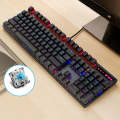 Rapoo V500 PRO Mixed Light 104 Keys Desktop Laptop Computer Game Esports Office Home Typing Wired...
