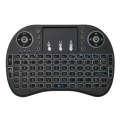 Support Language: French i8 Air Mouse Wireless Backlit Keyboard with Touchpad for Android TV Box ...