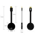 G4 Wireless WiFi Display Dongle Receiver Airplay Miracast DLNA TV Stick for iPhone, Samsung, and ...
