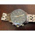 Authentic TISSOT PRC200 Stainless Steel Chronograph Mens Watch