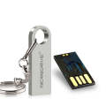 MicroDrive 16GB USB 2.0 Metal Waterproof High Speed U Disk(Black)