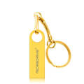 MicroDrive 64GB USB 2.0 Metal Waterproof High Speed U Disk(Gold)