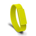 MicroDrive 16GB USB 2.0 Fashion Bracelet Wristband U Disk (Yellow)