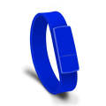 MicroDrive 32GB USB 2.0 Fashion Bracelet Wristband U Disk (Blue)