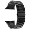 Fold Buckle 3 Beads Stainless Steel Watch Band For Apple Watch Ultra 49mm&Watch Ultra 2 49mm / Se...