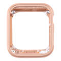 For Apple Watch Series SE 2022 40mm Stainless Steel Middle Frame Bezel Plate (Rose Gold)