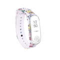 Silicone Painting Watch Band for Xiaomi Mi Band 3 & 4