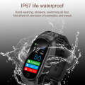 QW16 0.96 inches LCD Color Screen Smart Bracelet IP67 Waterproof, Support Call Reminder /Heart Ra...