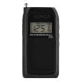K-605 Portable FM / AM / SW Full Band Stereo Radio, Support TF Card (Black)