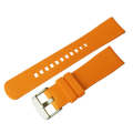 Vertical Grain Watch Band for Galaxy Watch 46mm(Orange)