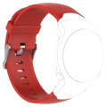 Smart Watch Silicone Watch Band for Garmin Approach S3(Red)