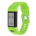 Smart Watch Silicone Watch Band for Garmin Vivosmart HR+(Green)