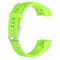 Smart Watch Silicone Watch Band for Garmin Vivosmart HR+(Green)