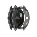 For Garmin Fenix 6X TPU Half Coverage Smart Watch Protevtice Case(Black)