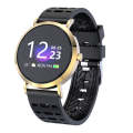 CV08C 1.0 inch TFT Color Screen Silicone Watch Band Smart Bracelet, Support Call Reminder/ Heart ...