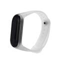 Silicone Watch Band for Xiaomi Mi Band 3(Transparent)