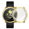 For Samsung Active Watch Full Coverage TPU Protective Case(Gold)