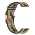 20mm Stripe Weave Nylon Wrist Strap Watch Band for Huami Amazfit GTR 42mm / GTS / BIP / BIP Lite(...