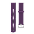 22mm Texture Silicone Wrist Strap Watch Band for Fossil Gen 5 Carlyle, Gen 5 Julianna, Gen 5 Garr...