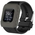 Solid Color Silicone Watch Protective Case for POLAR V800(Grey)
