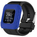 Solid Color Silicone Watch Protective Case for POLAR V800(Blue)