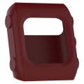 Solid Color Silicone Watch Protective Case for POLAR V800(Wine Red)
