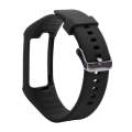 Silicone Sport Watch Band for POLAR A360 / A370(Black)