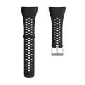 Silicone Sport Watch Band for POLAR M400 / M430(Black)