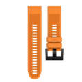 Quick Removable Silicone Watch Band for Fenix 5 22mm(Orange)