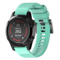 Quick Removable Silicone Watch Band for Fenix 5 22mm(Mint Green)
