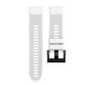 Quick Removable Silicone Watch Band for Fenix 5 22mm(White)