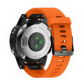 Fenix 5S Quick Removable Silicone Watch Band 20mm(Orange)