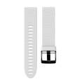 Quick Removable Silicone Watch Band for Fenix 5S 20mm(White)