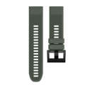 Quick Removable Silicone Watch Band for Fenix 5X 26mm(Army Green)