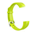 Children Silicone Twilled Watch Band for FITBIT ACE(Green)