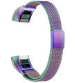 Stainless Steel Magnet Watch Band for FITBIT Alta,Size: Large, 170-236mm(Iridescent)
