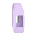 Smart Watch Silicone Clip Button Protective Case for Fitbit Inspire / Inspire HR / Ace 2(Light Pu...